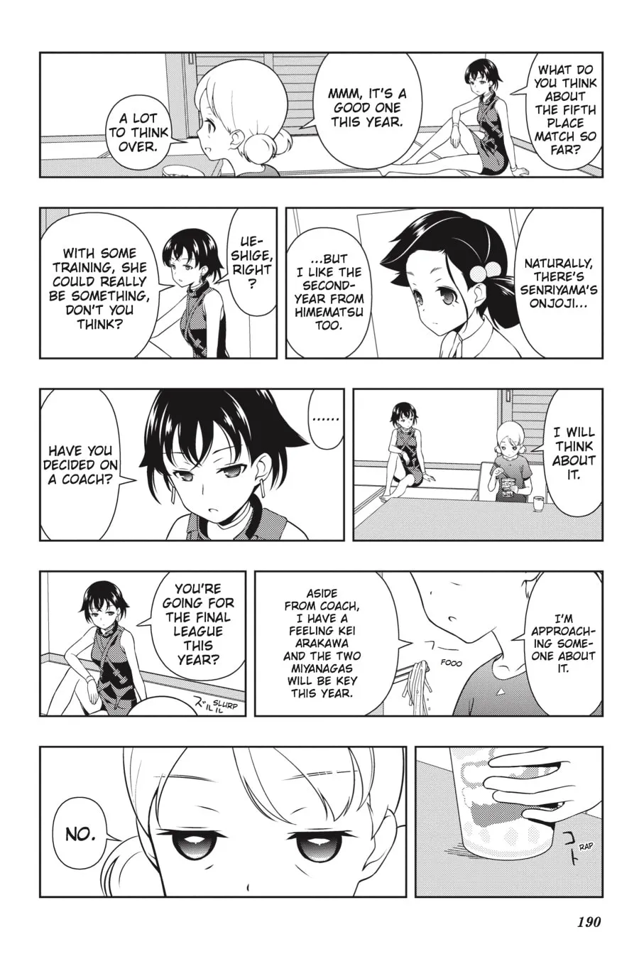 Saki Chapter 166 page 8 - 