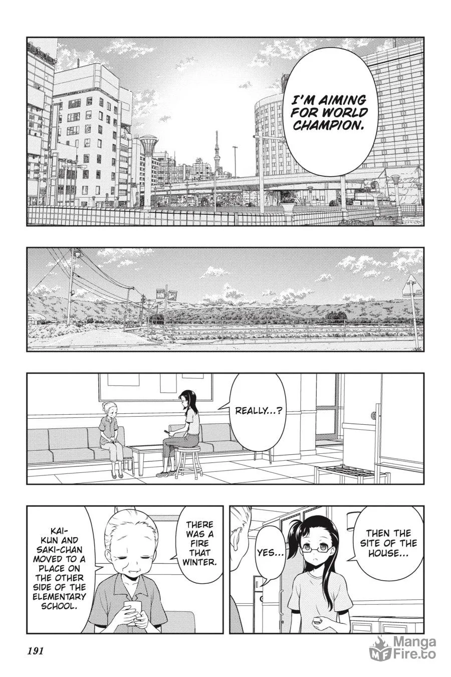 Saki Chapter 166 page 9 - 