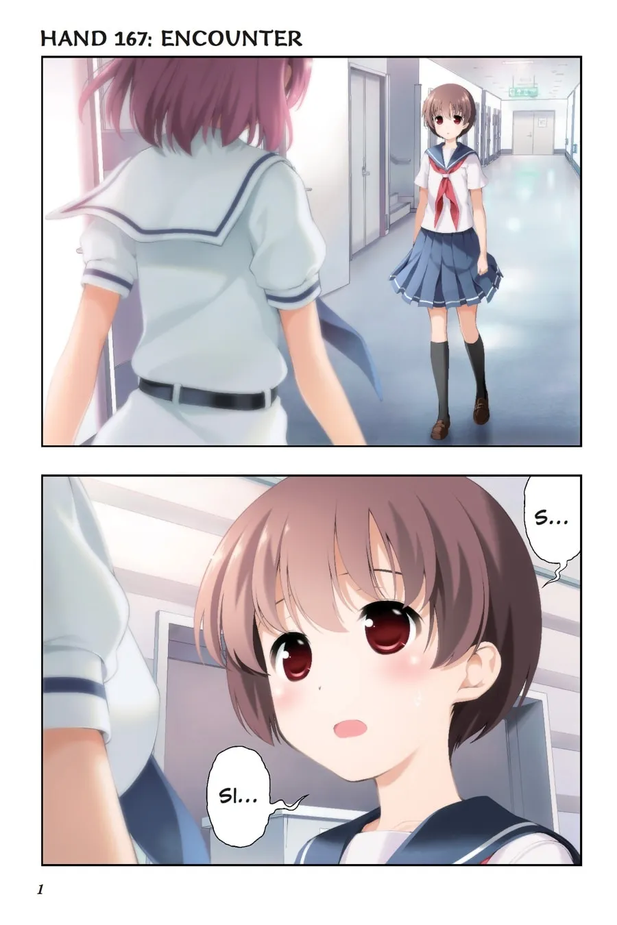 Saki Chapter 167 page 1 - 