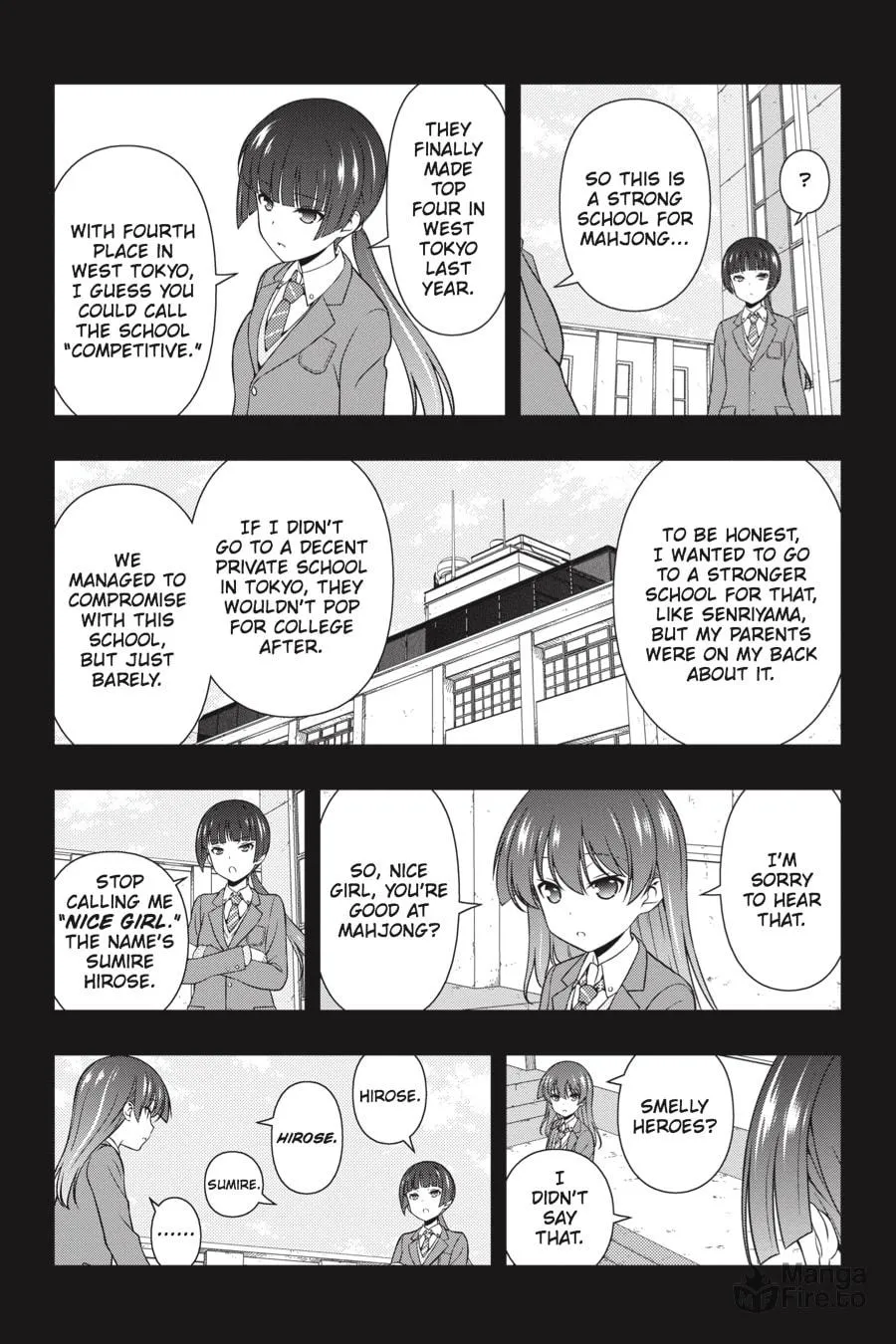Saki Chapter 168 page 9 - 