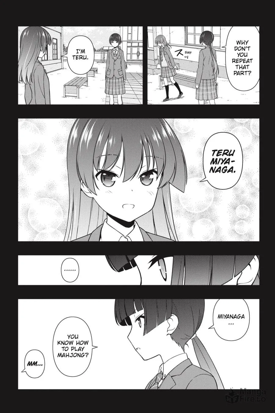 Saki Chapter 168 page 10 - 