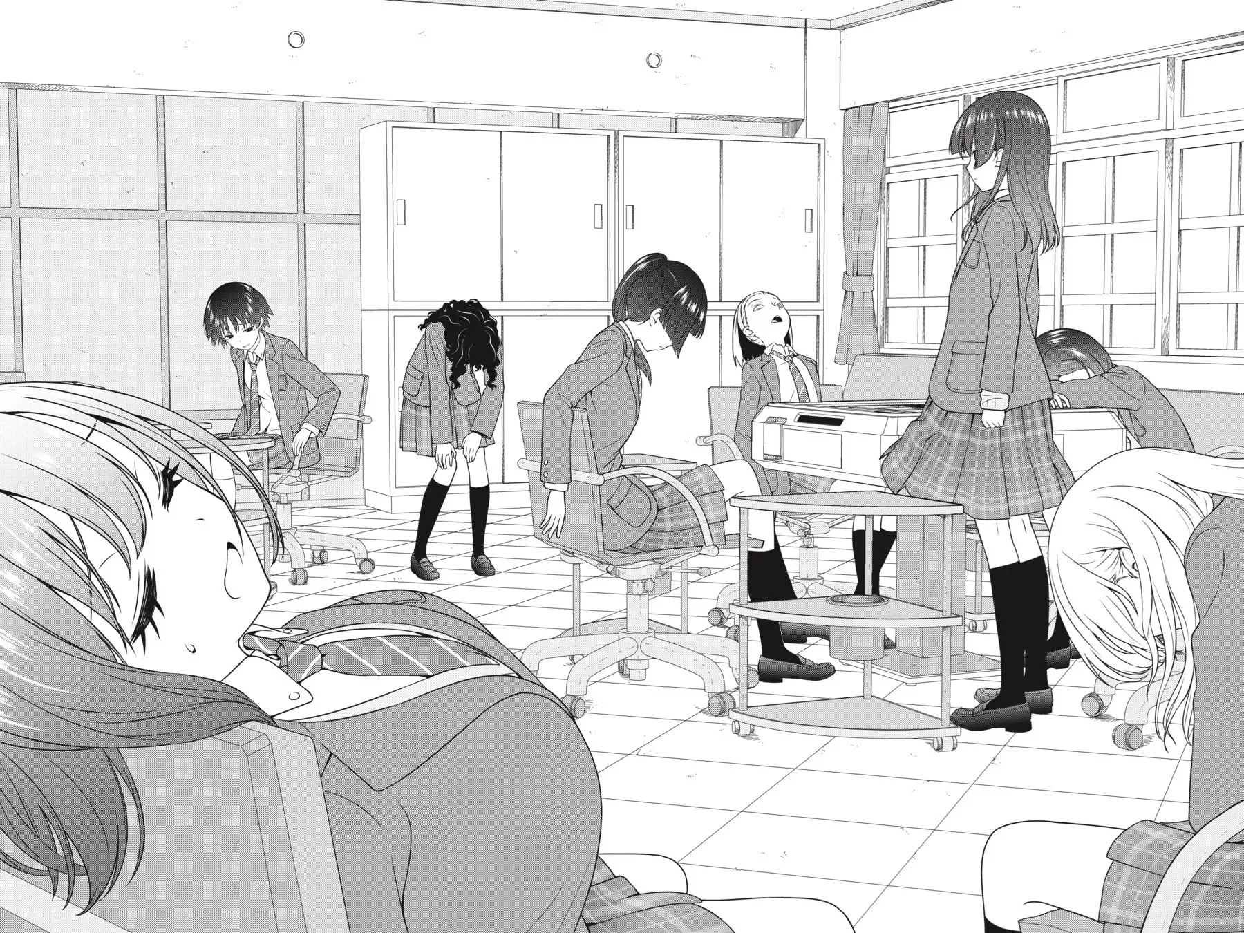 Saki Chapter 172 page 7 - 