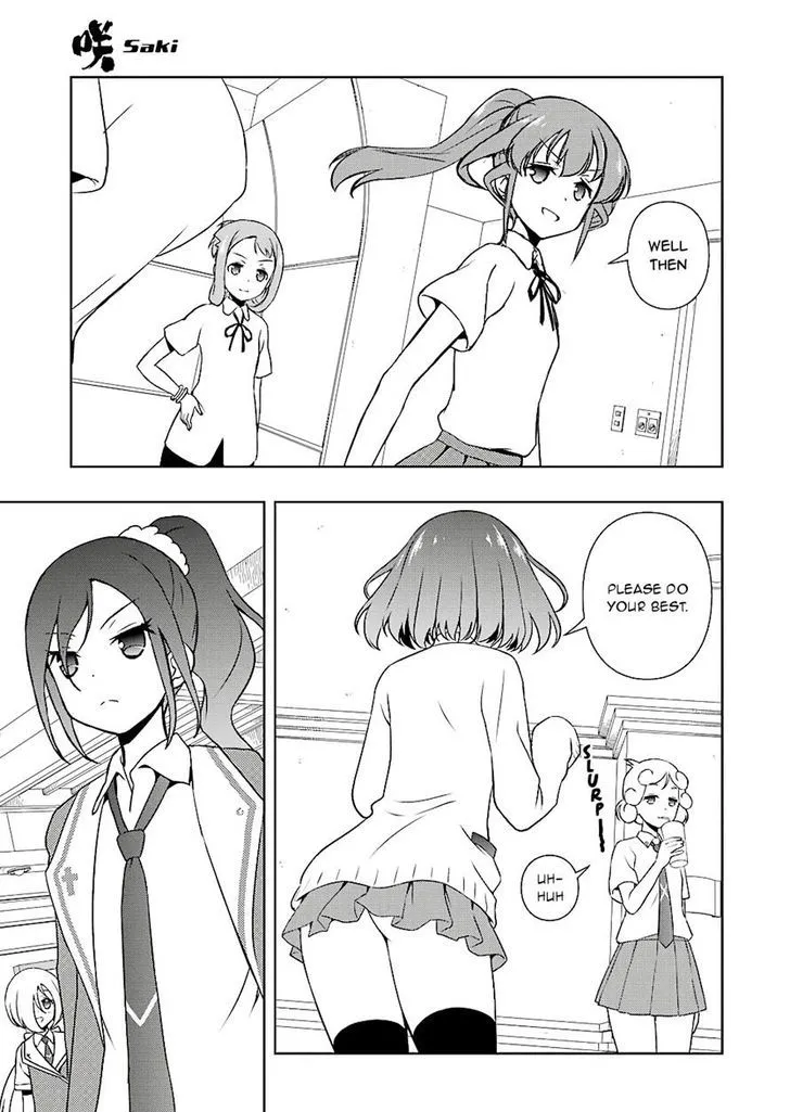 Saki Chapter 173.1 page 14 - 