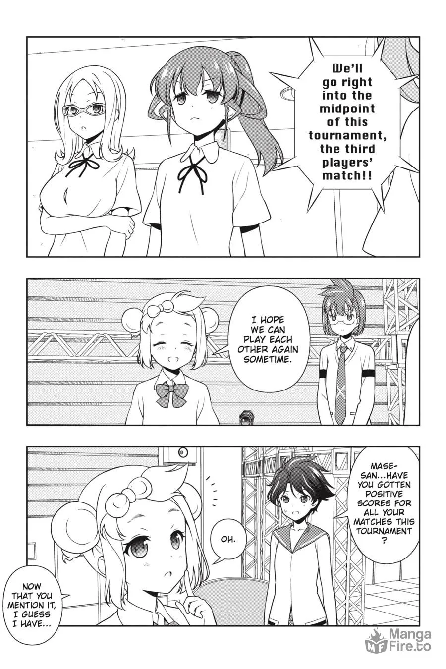 Saki Chapter 173 page 12 - 