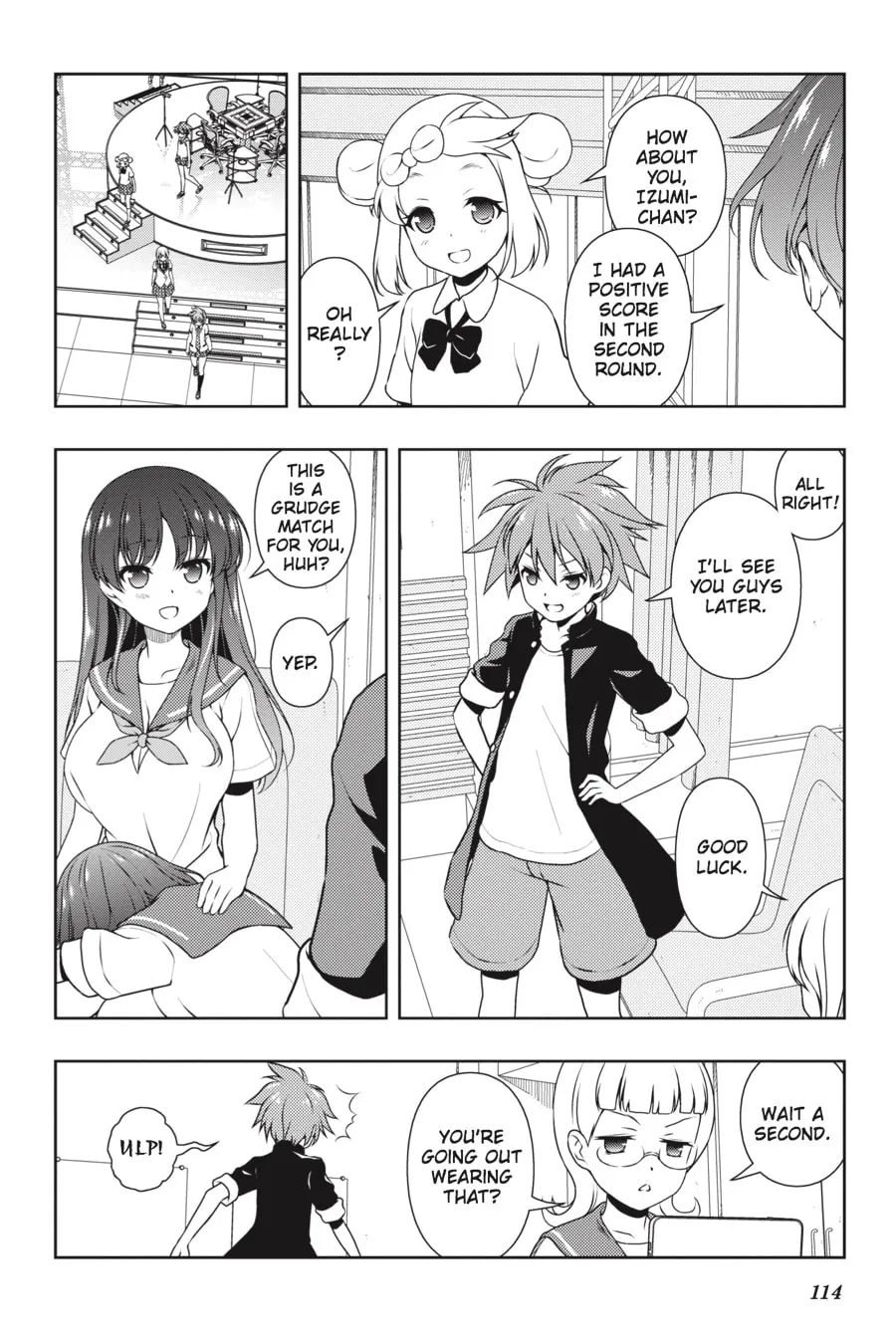 Saki Chapter 173 page 13 - 