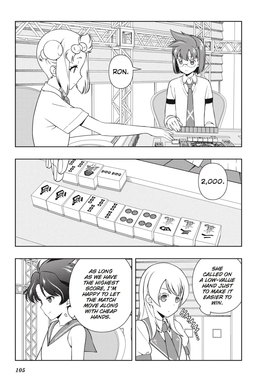 Saki Chapter 173 page 4 - 