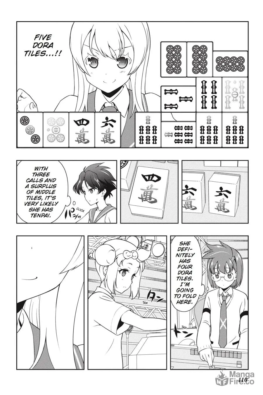 Saki Chapter 173 page 9 - 