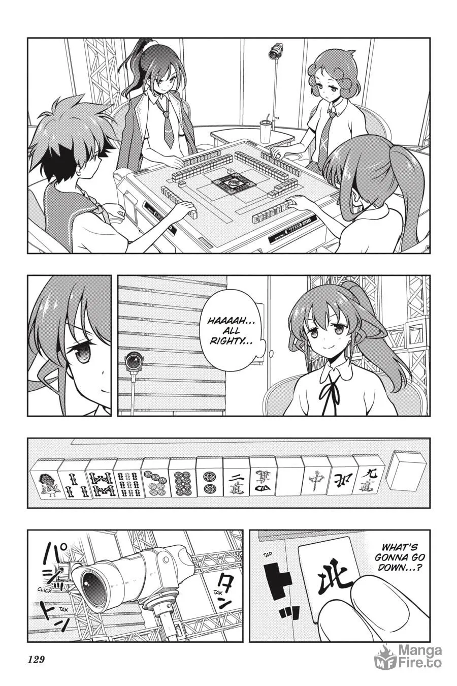Saki Chapter 174 page 12 - 