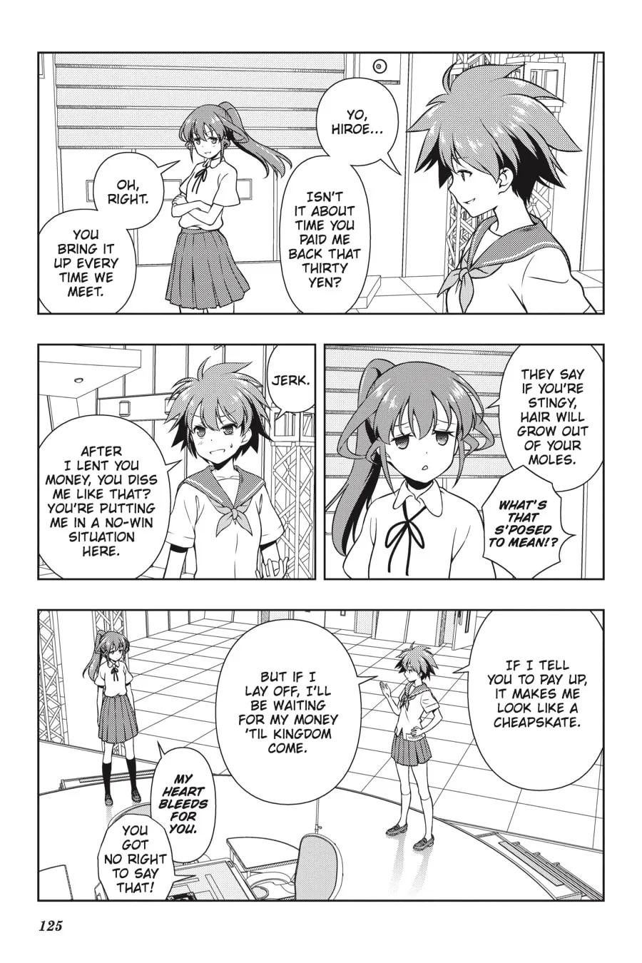Saki Chapter 174 page 8 - 