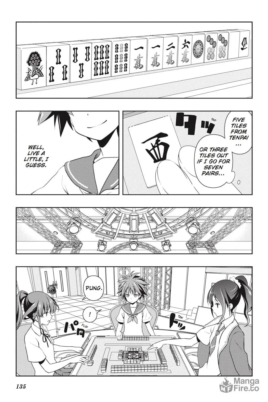 Saki Chapter 175 page 3 - 