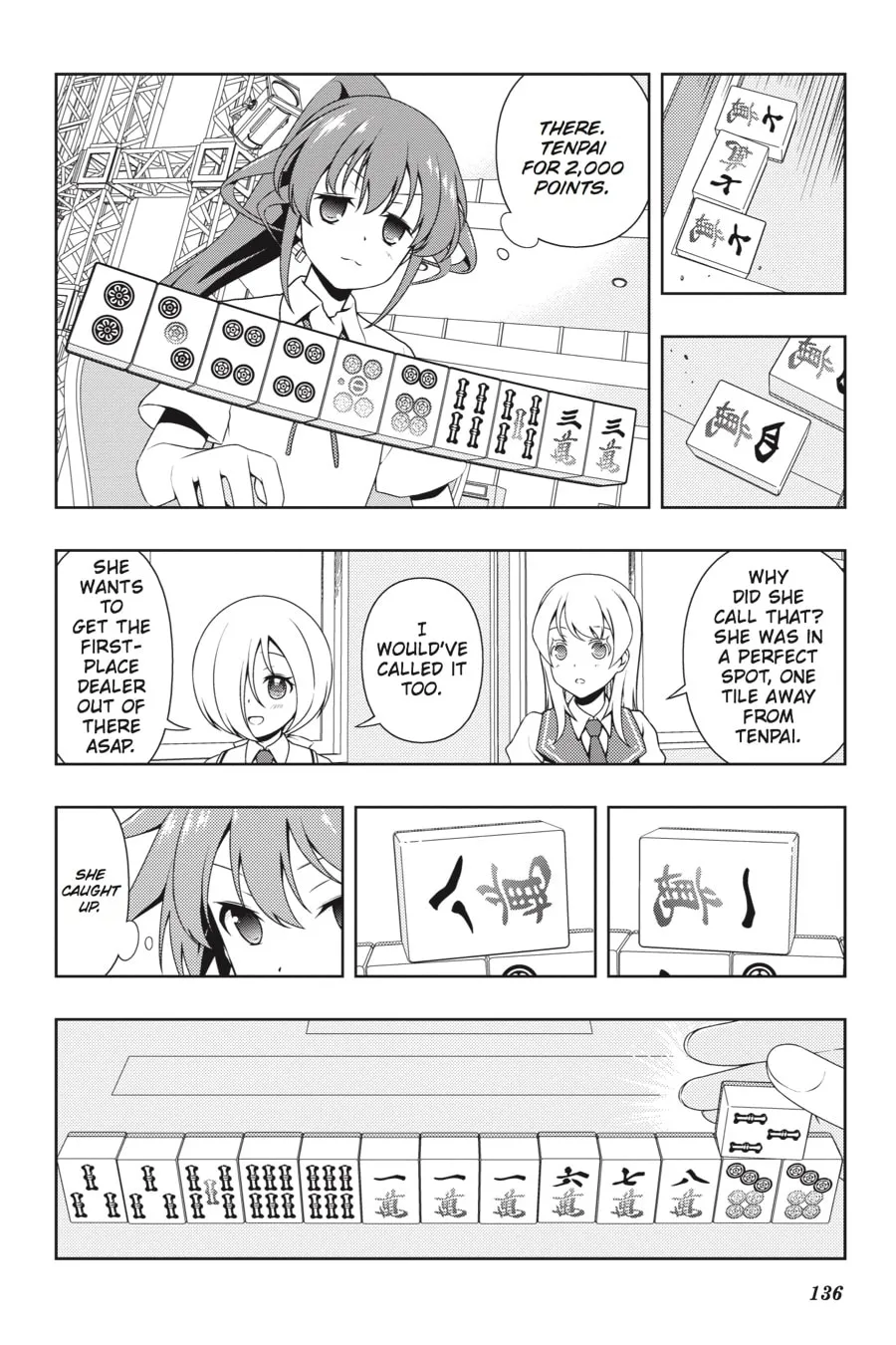 Saki Chapter 175 page 4 - 