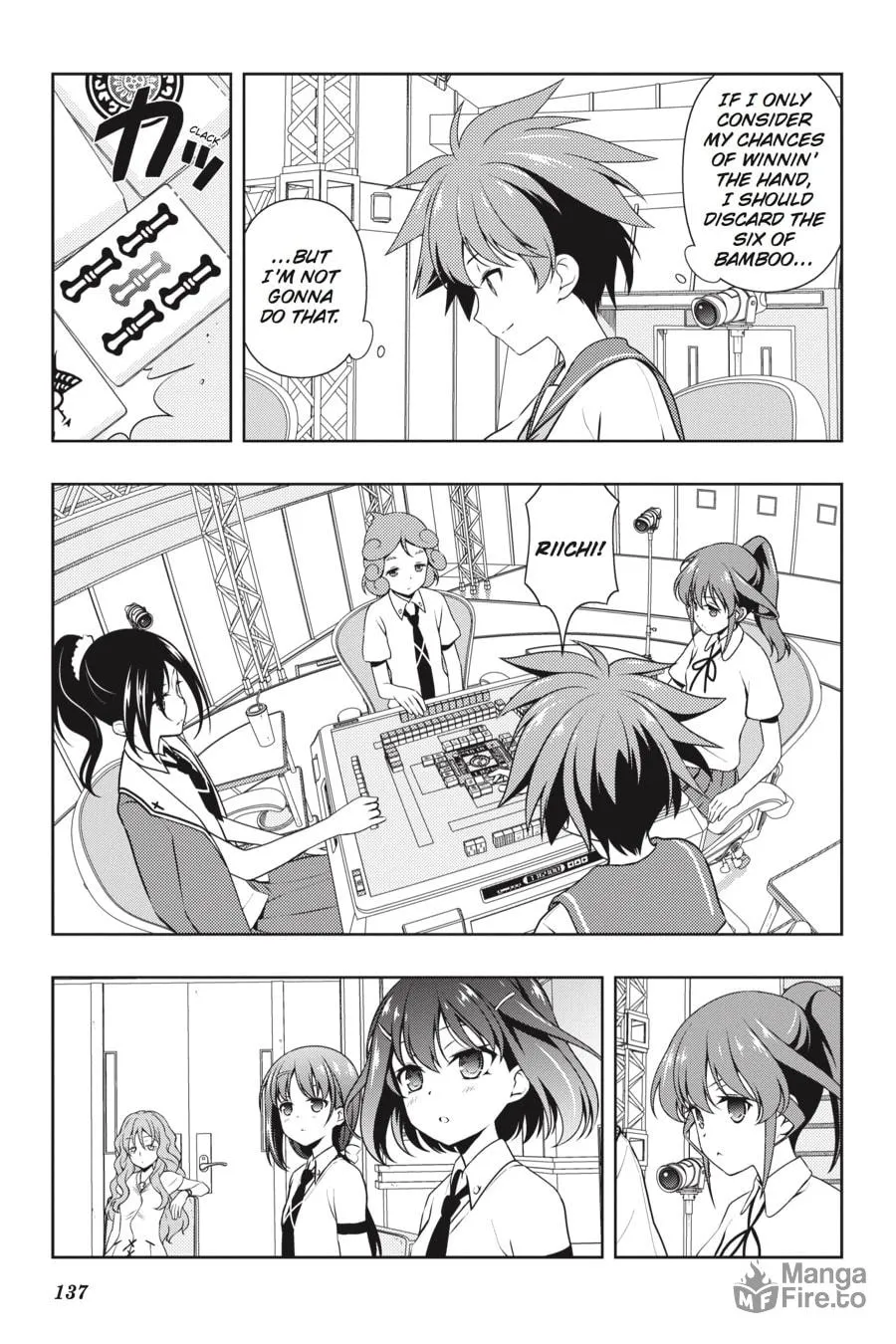 Saki Chapter 175 page 5 - 