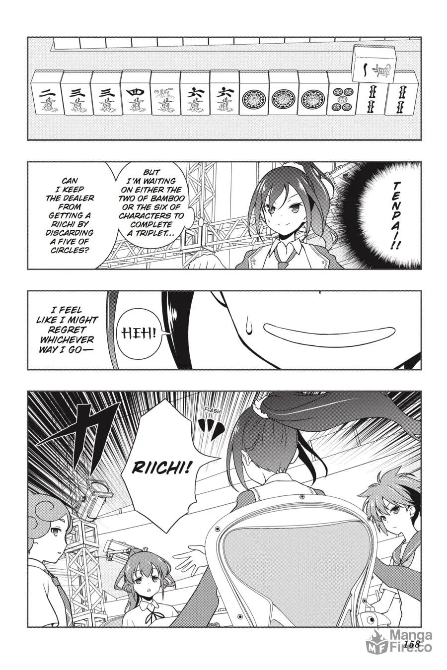 Saki Chapter 176 page 12 - 