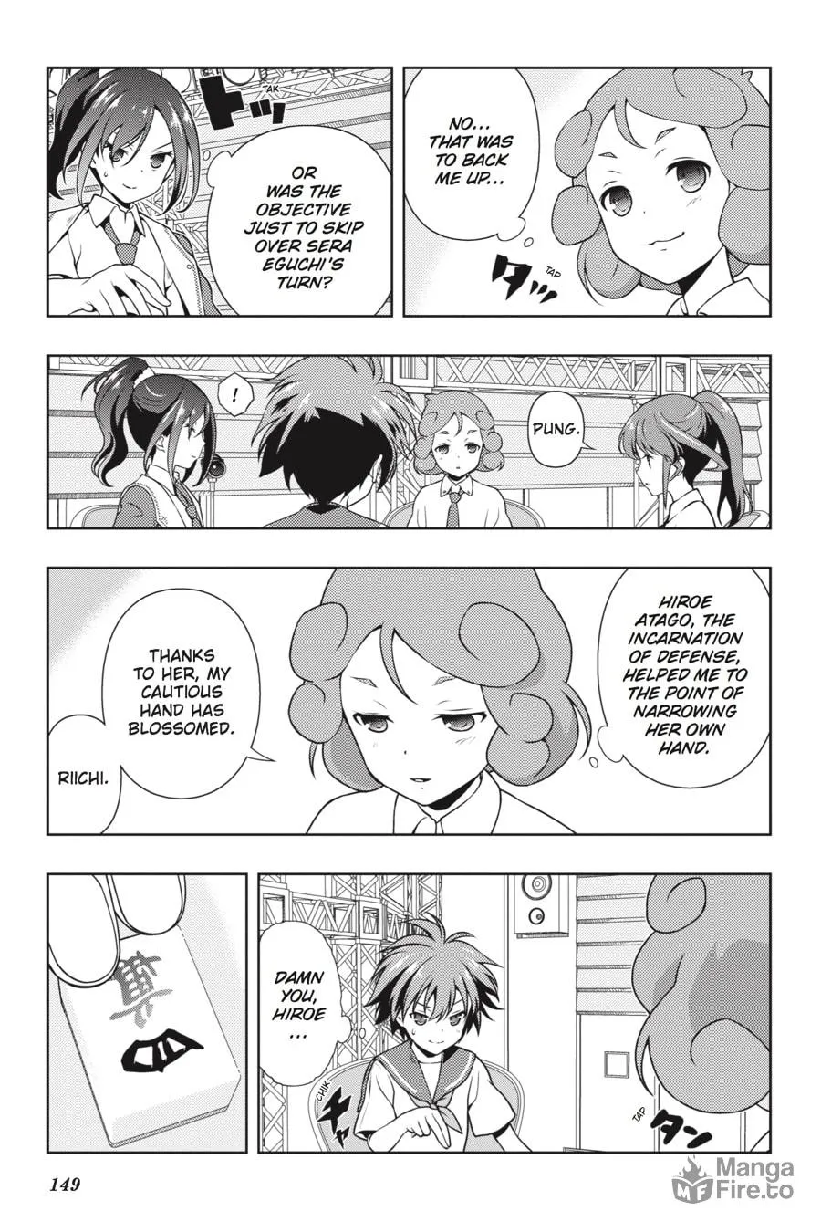 Saki Chapter 176 page 3 - 