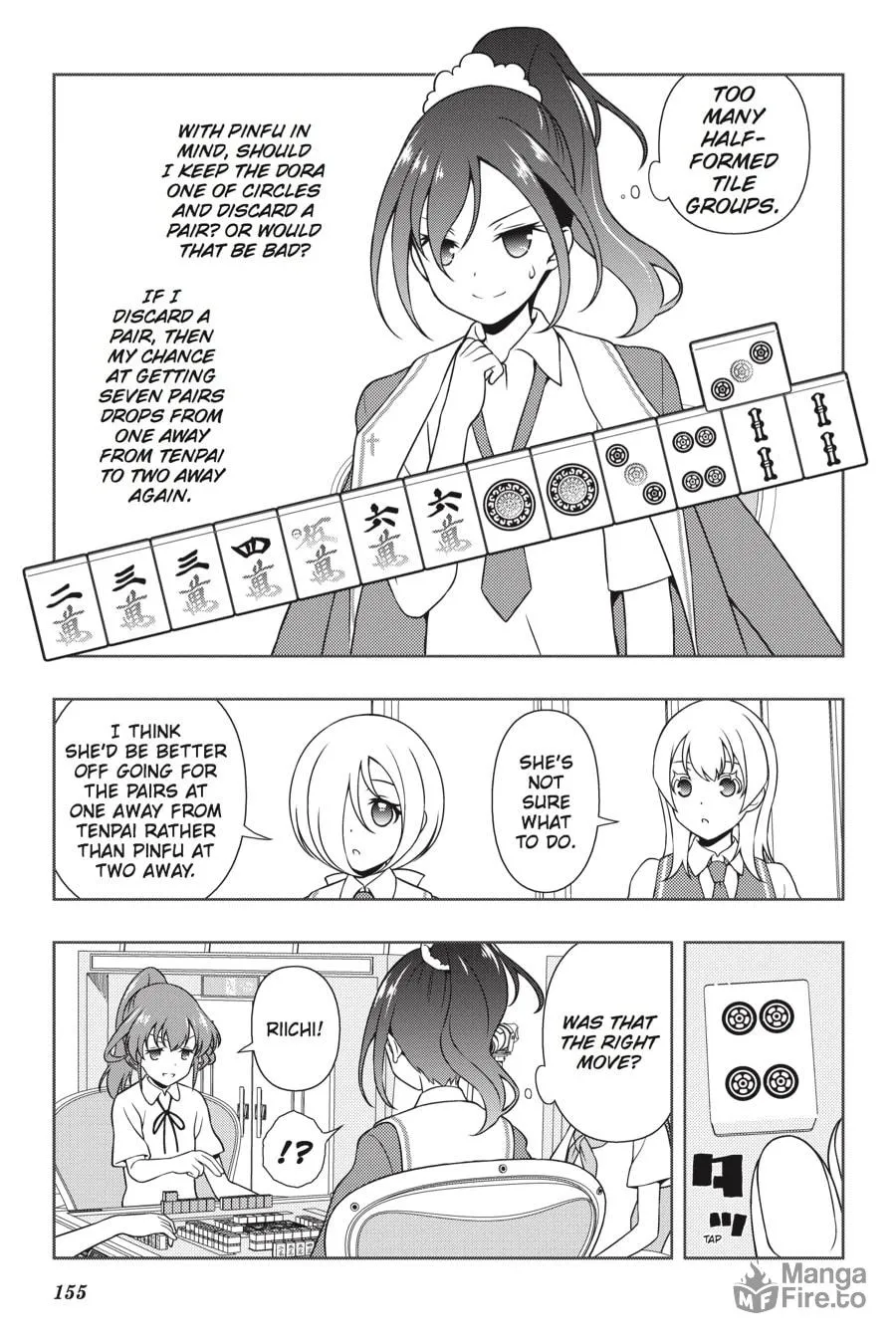 Saki Chapter 176 page 9 - 