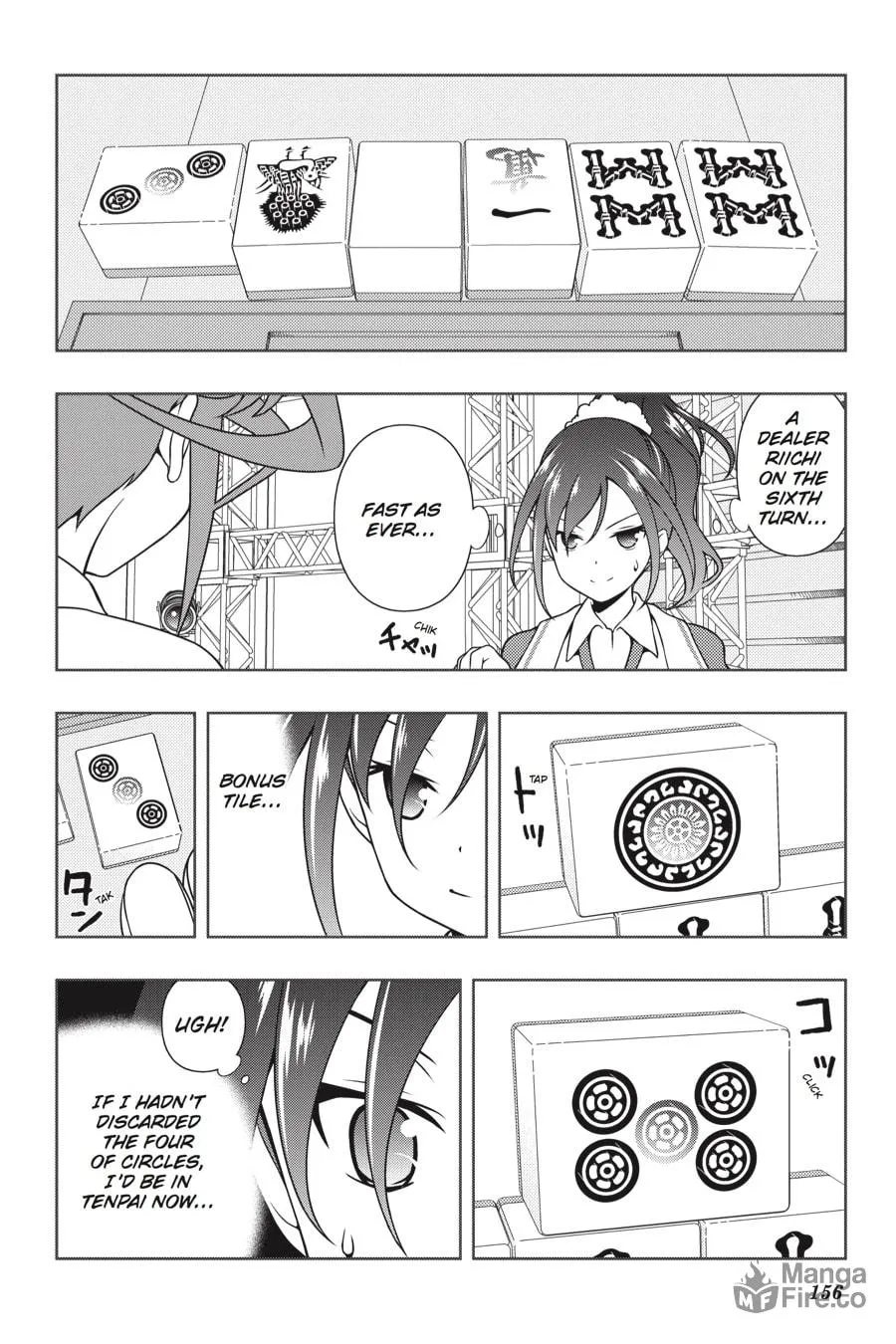 Saki Chapter 176 page 10 - 