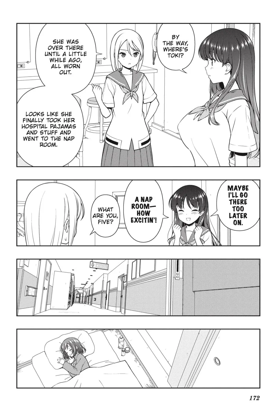 Saki Chapter 177 page 8 - 