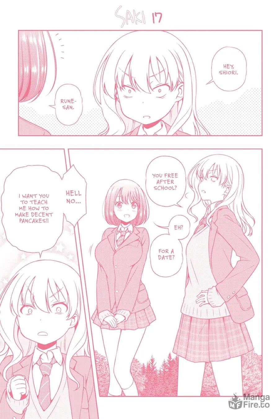 Saki Chapter 178 page 15 - 