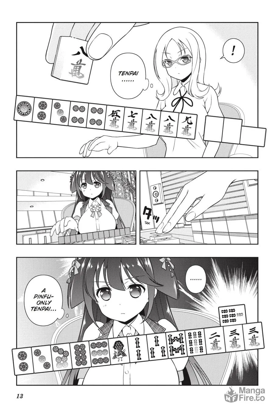 Saki Chapter 179 page 12 - 