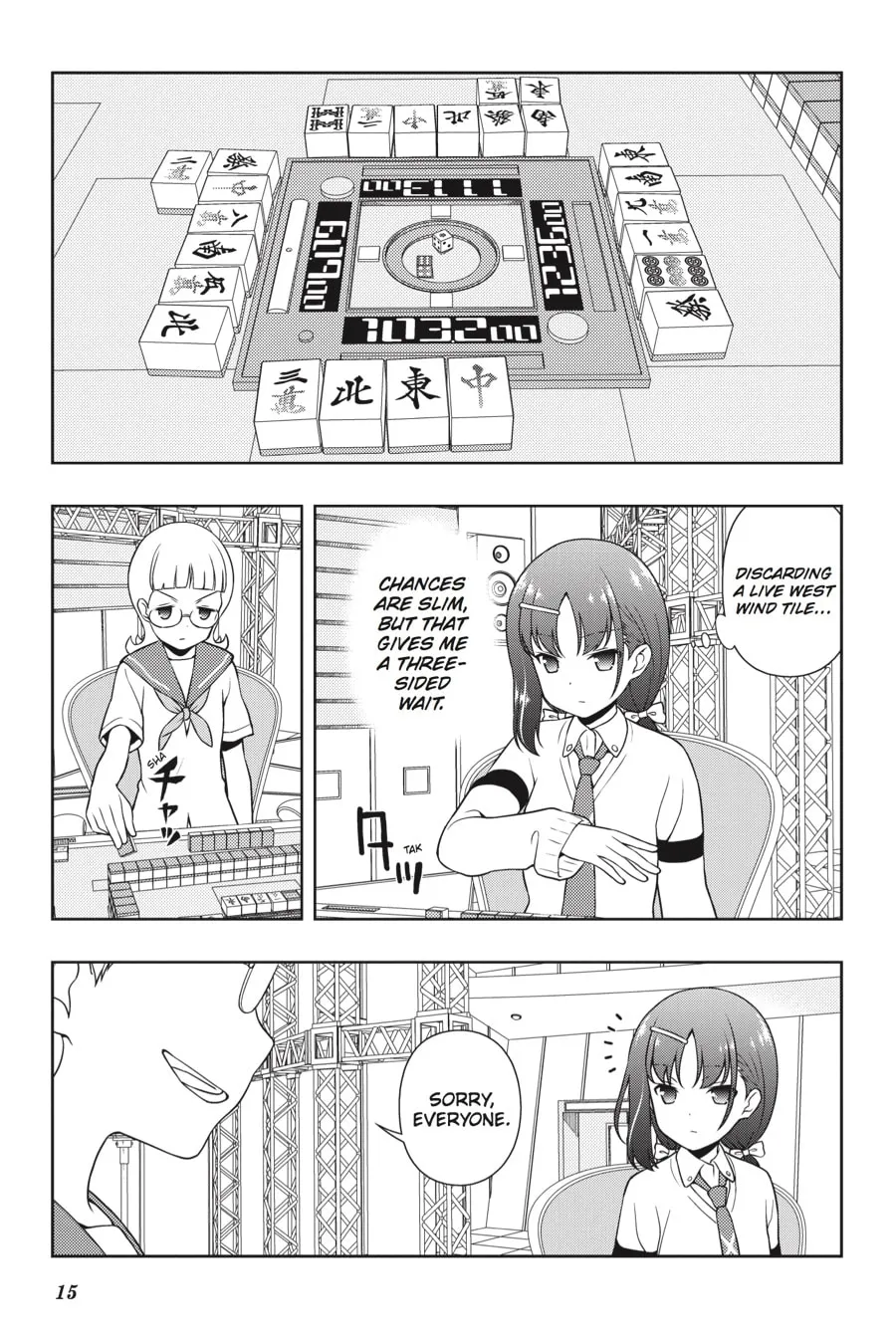 Saki Chapter 179 page 14 - 
