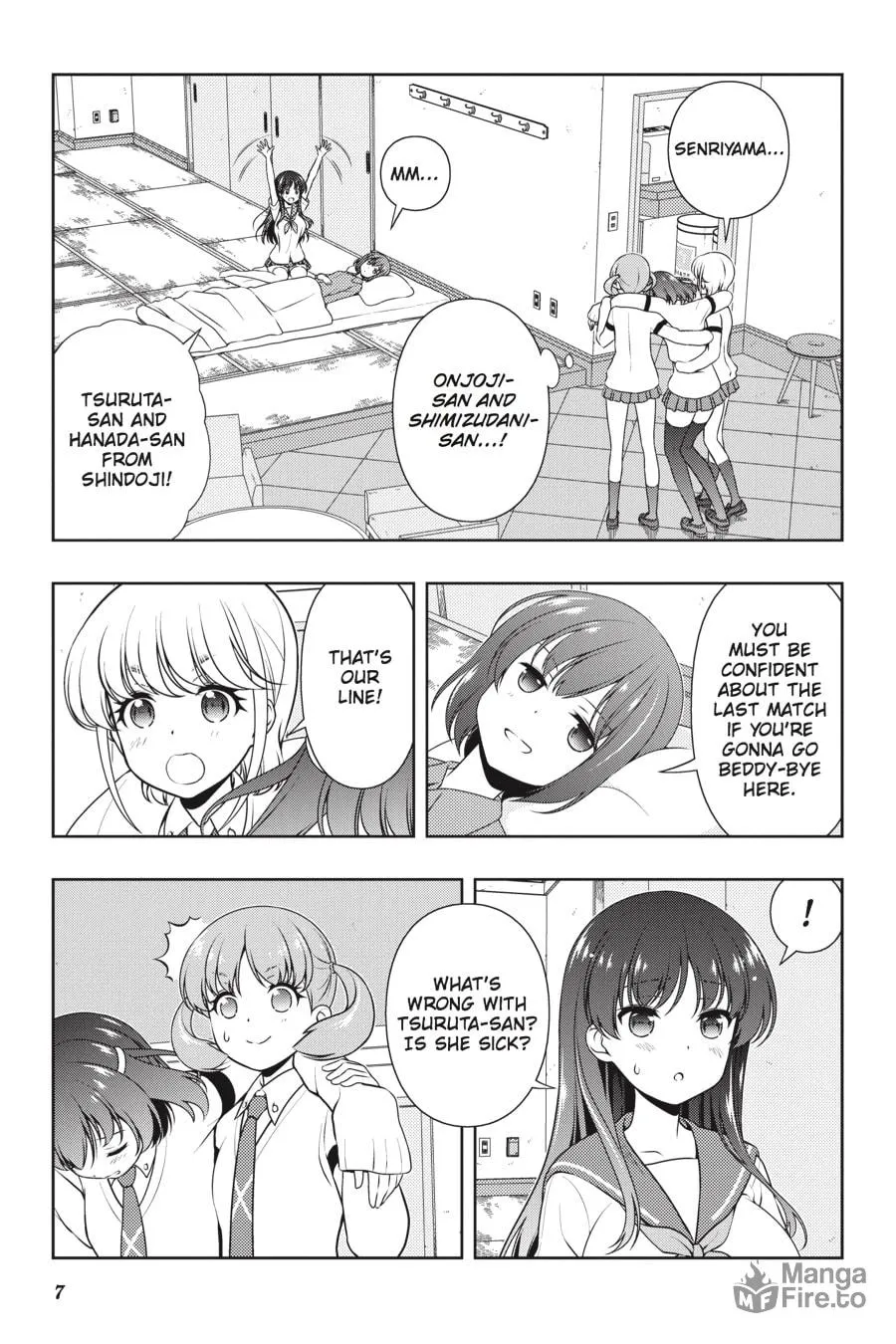 Saki Chapter 179 page 6 - 