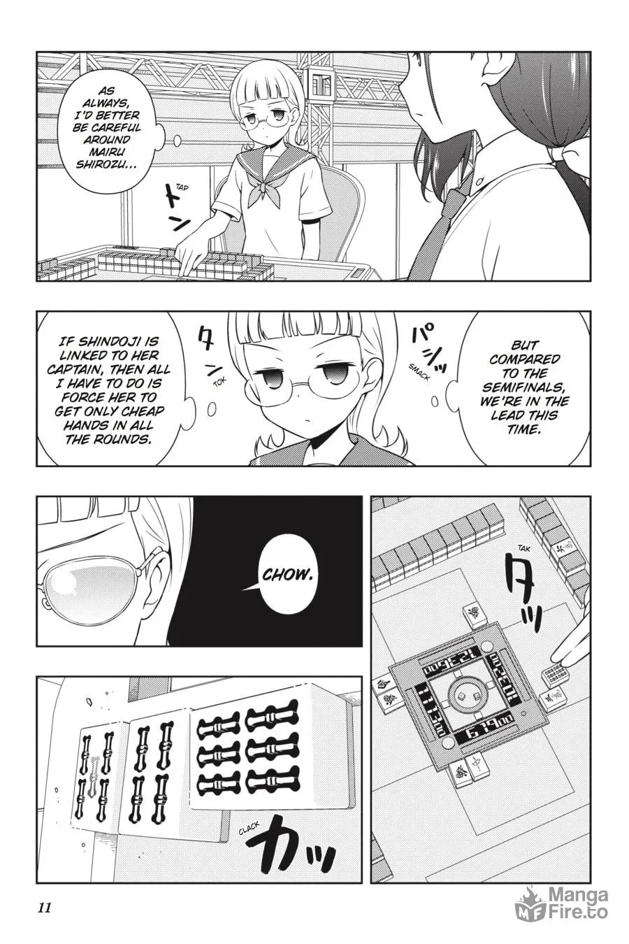 Saki Chapter 179 page 10 - 