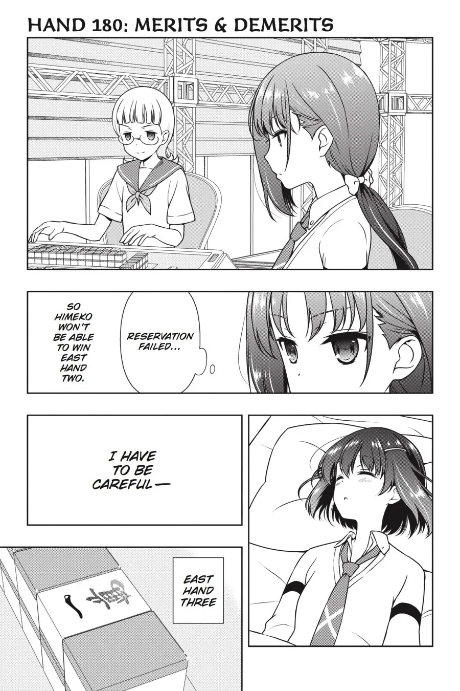 Saki Chapter 180 page 1 - 