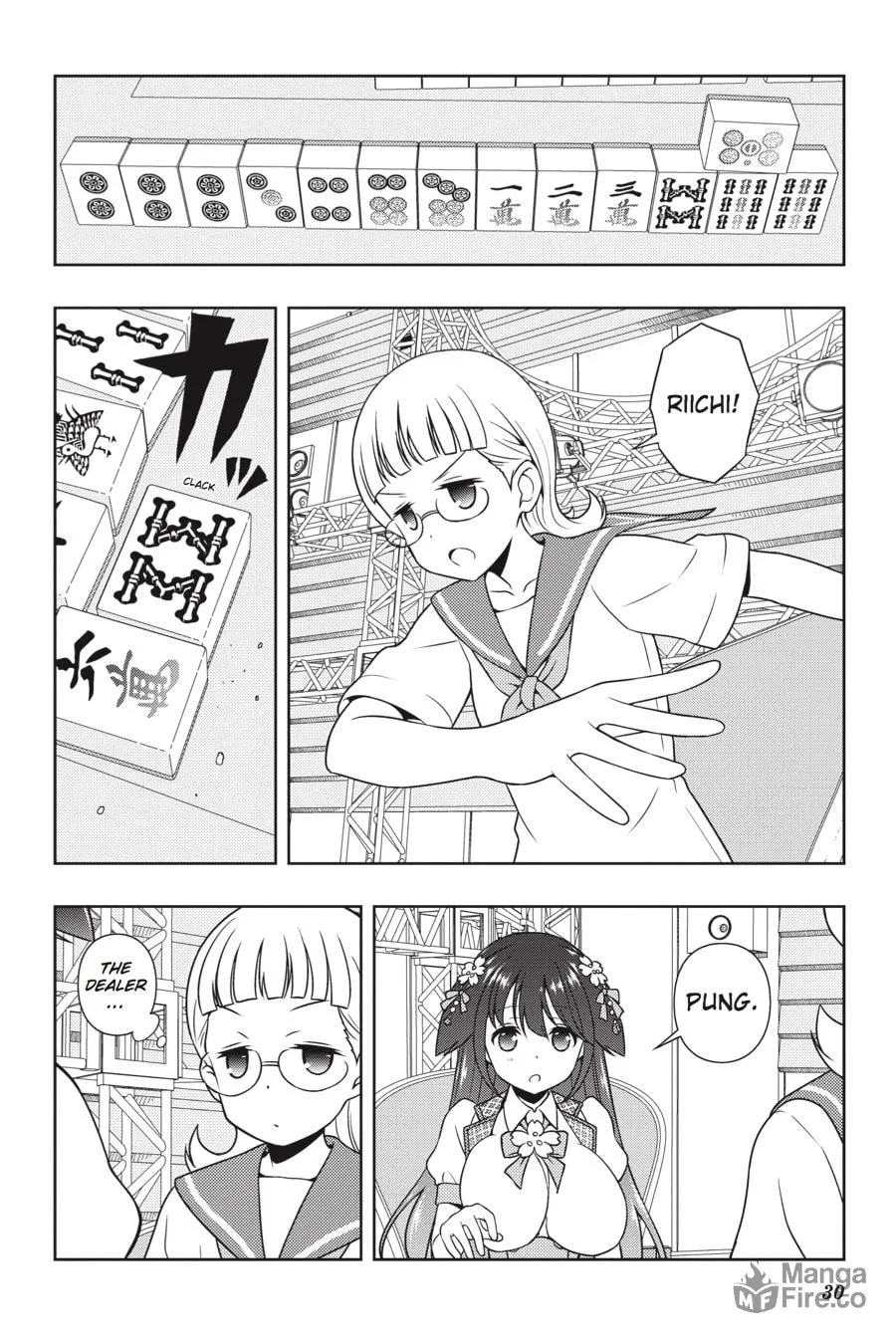 Saki Chapter 180 page 12 - 