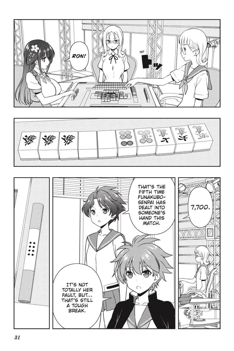Saki Chapter 180 page 13 - 