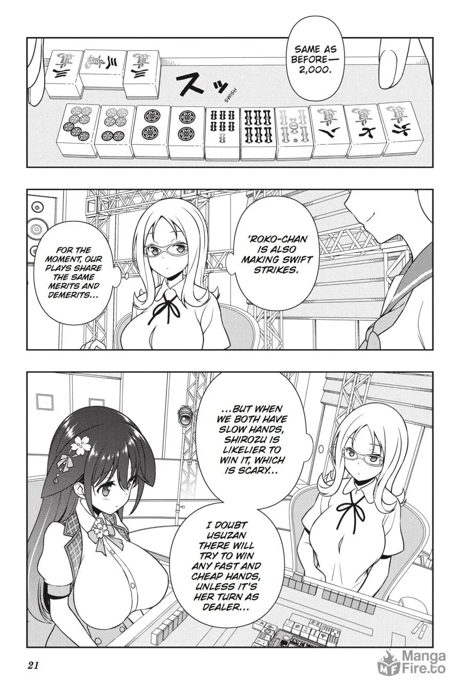 Saki Chapter 180 page 3 - 