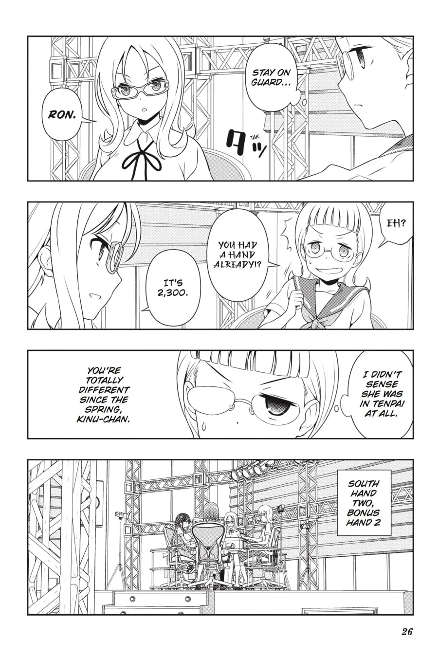 Saki Chapter 180 page 8 - 