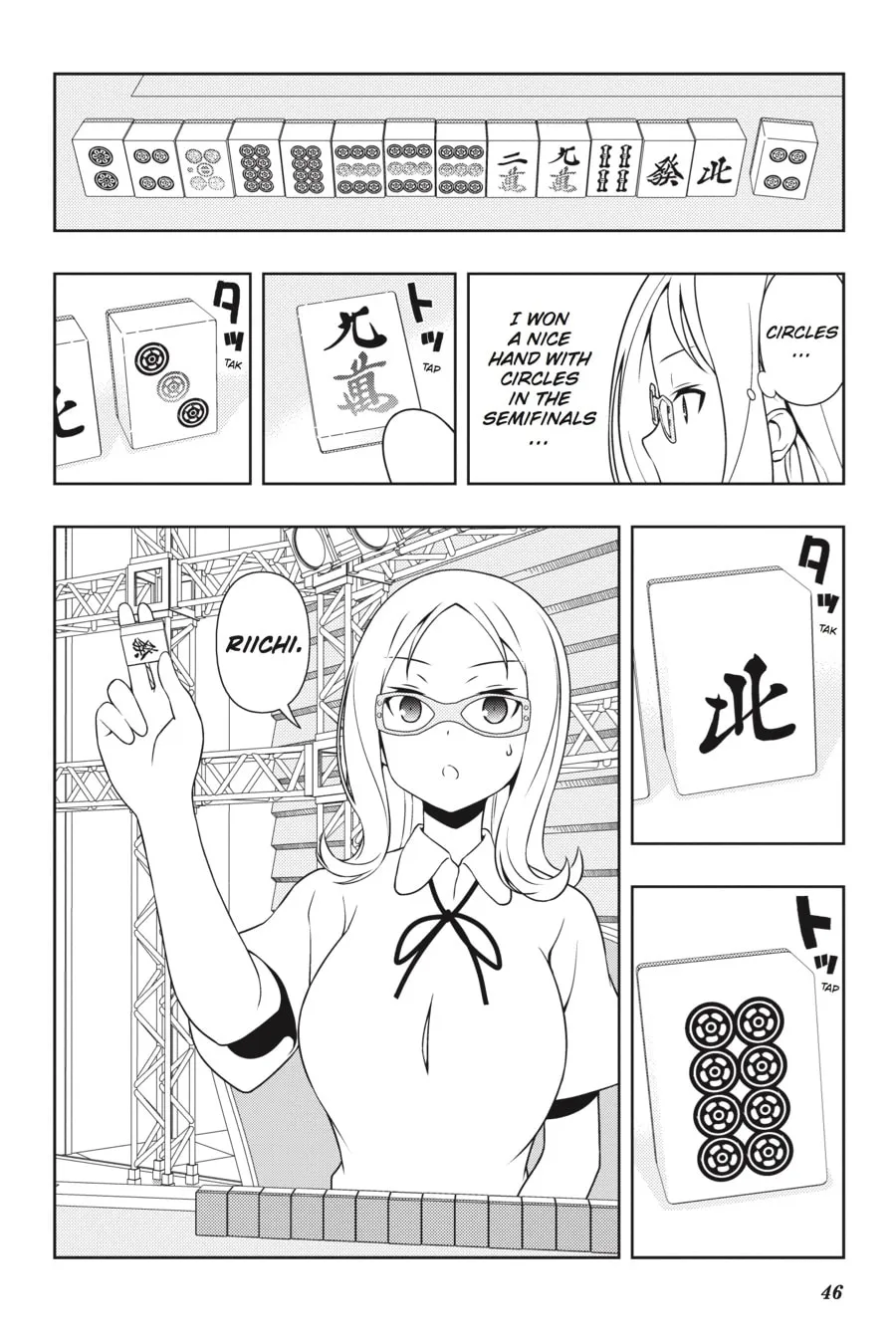 Saki Chapter 181 page 8 - 