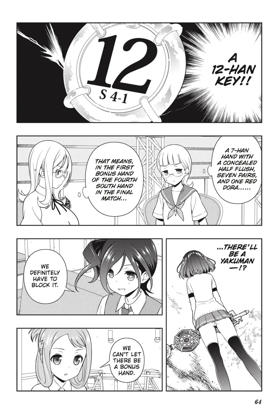 Saki Chapter 182 page 11 - 