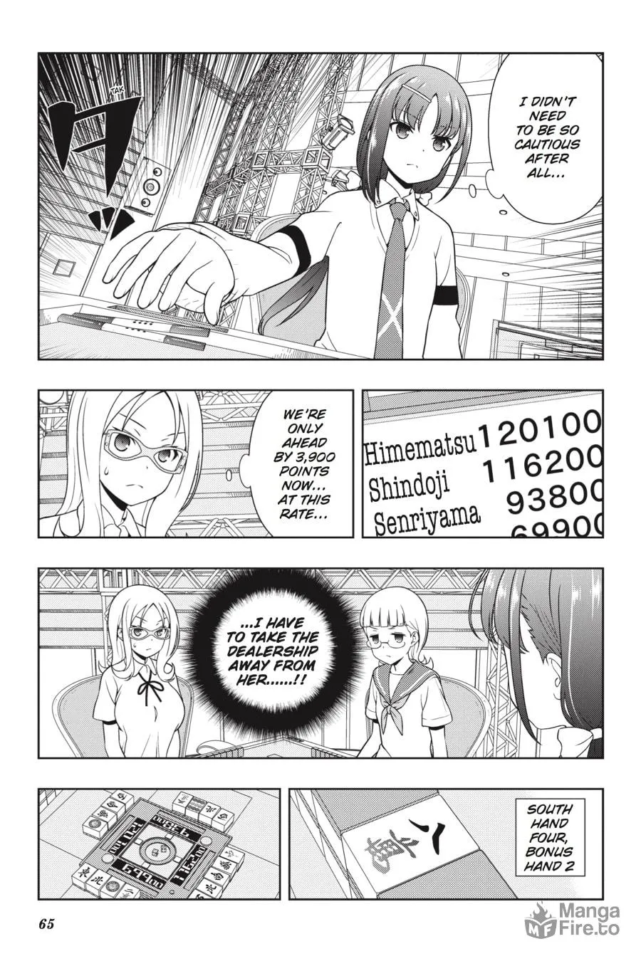 Saki Chapter 182 page 12 - 