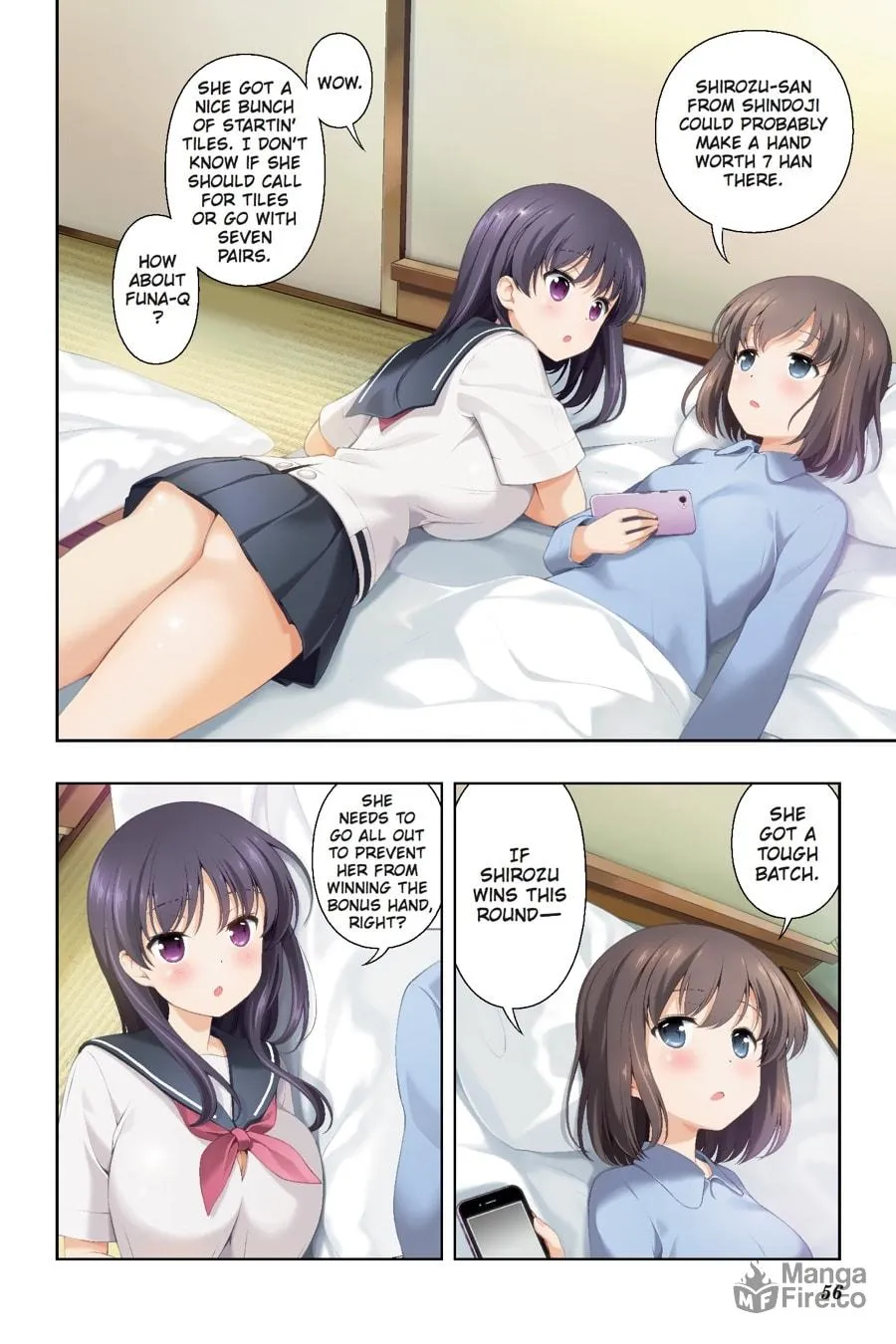 Saki Chapter 182 page 3 - 