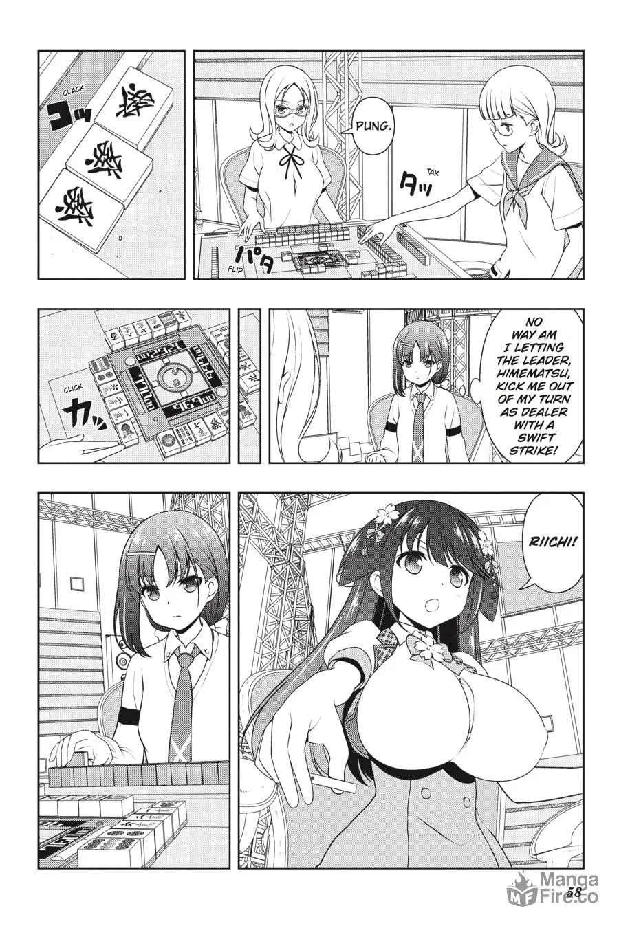 Saki Chapter 182 page 5 - 