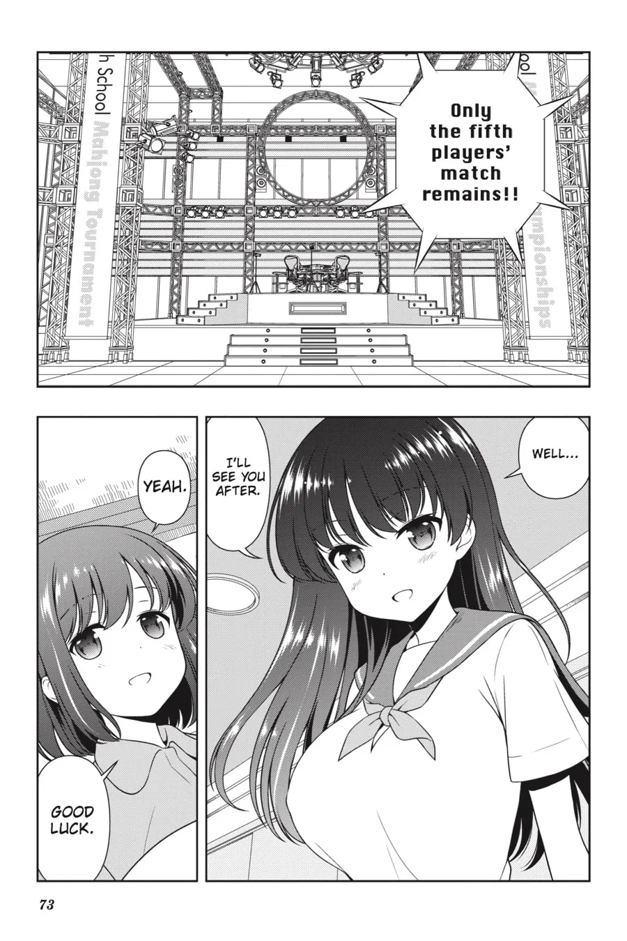 Saki Chapter 183 page 4 - 