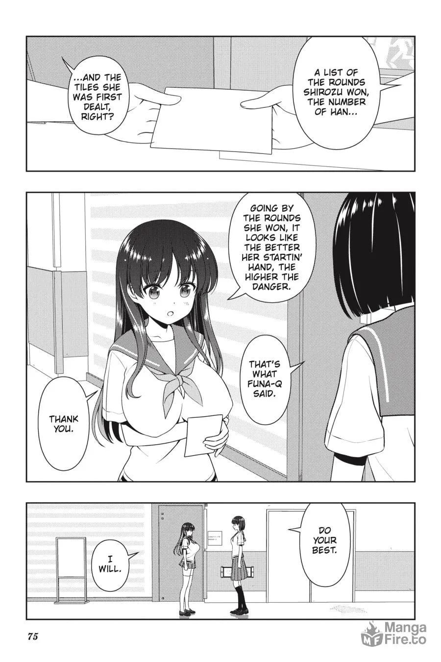 Saki Chapter 183 page 6 - 