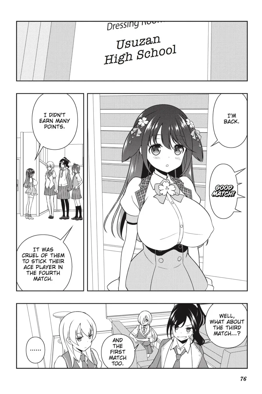Saki Chapter 183 page 7 - 