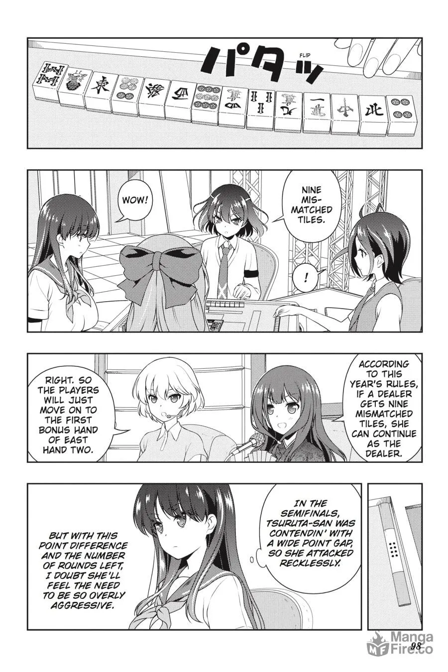 Saki Chapter 184 page 12 - 