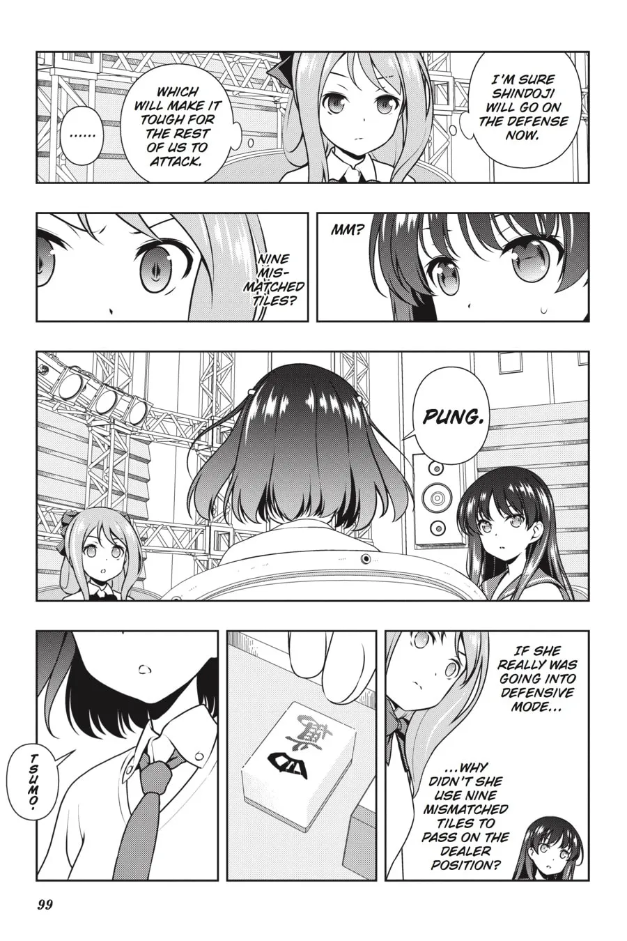 Saki Chapter 184 page 13 - 