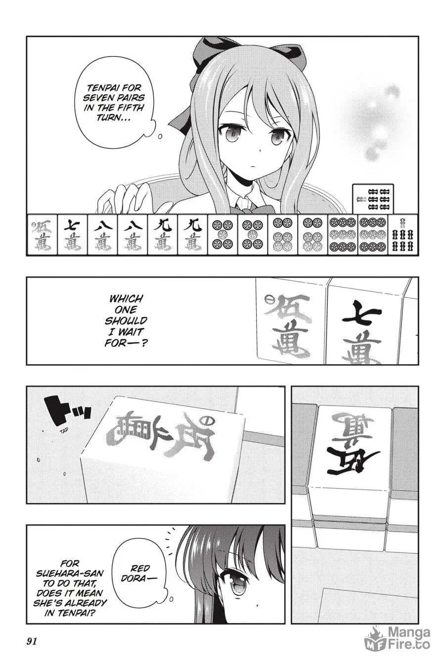 Saki Chapter 184 page 6 - 