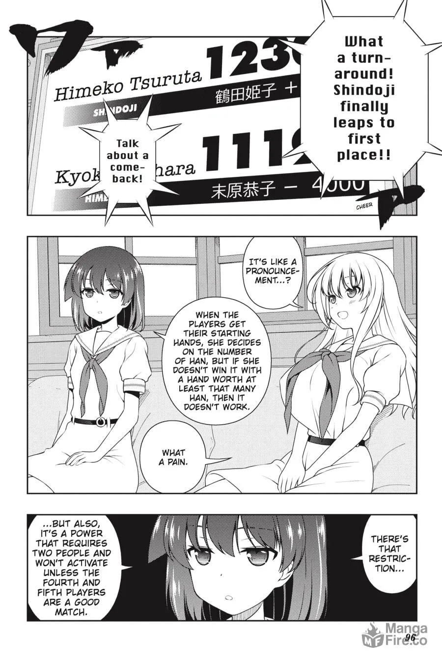 Saki Chapter 184 page 10 - 