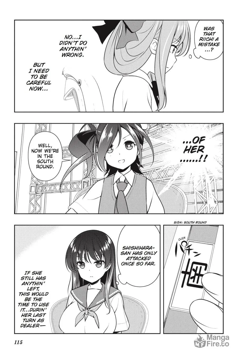 Saki Chapter 185 page 15 - 