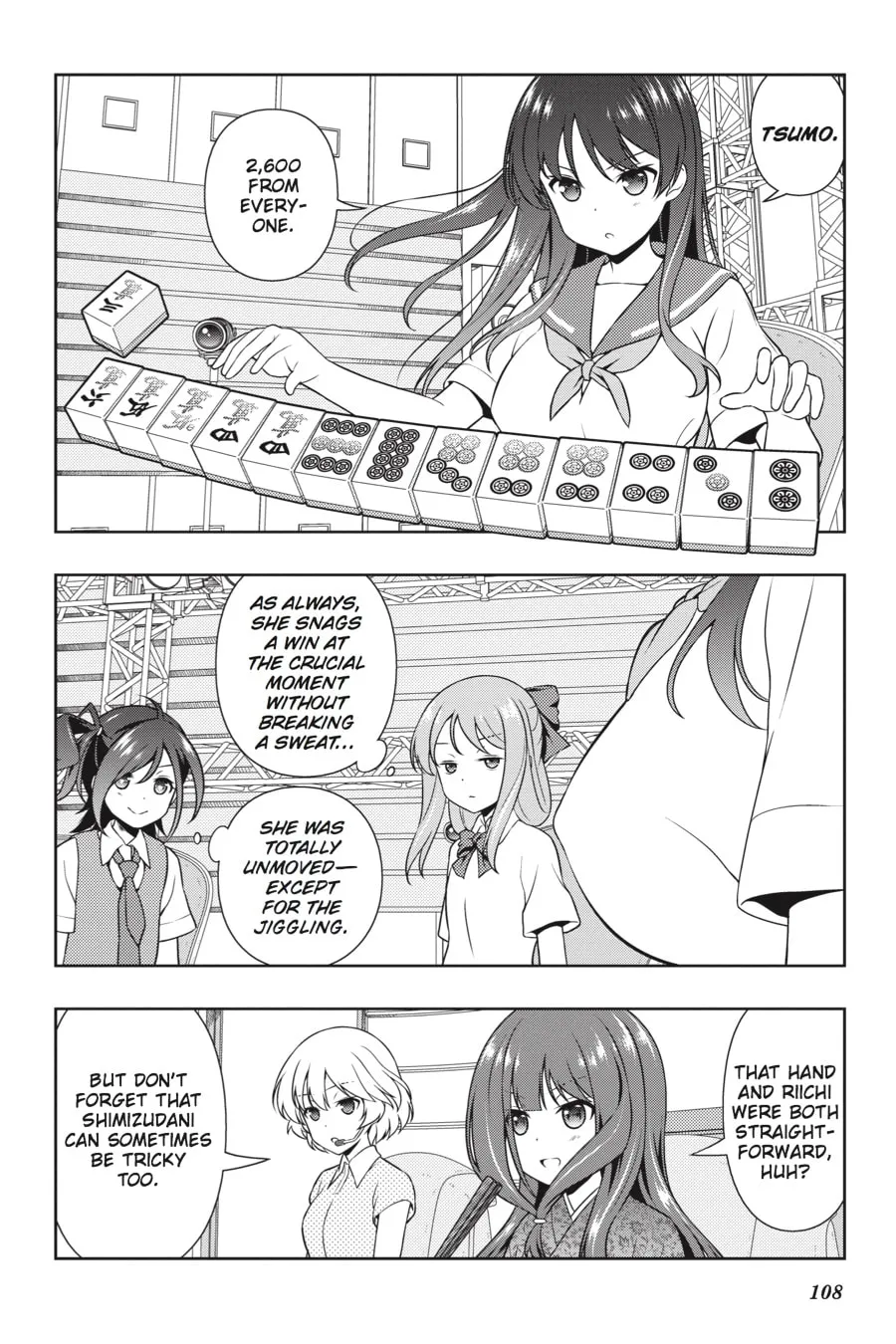 Saki Chapter 185 page 8 - 