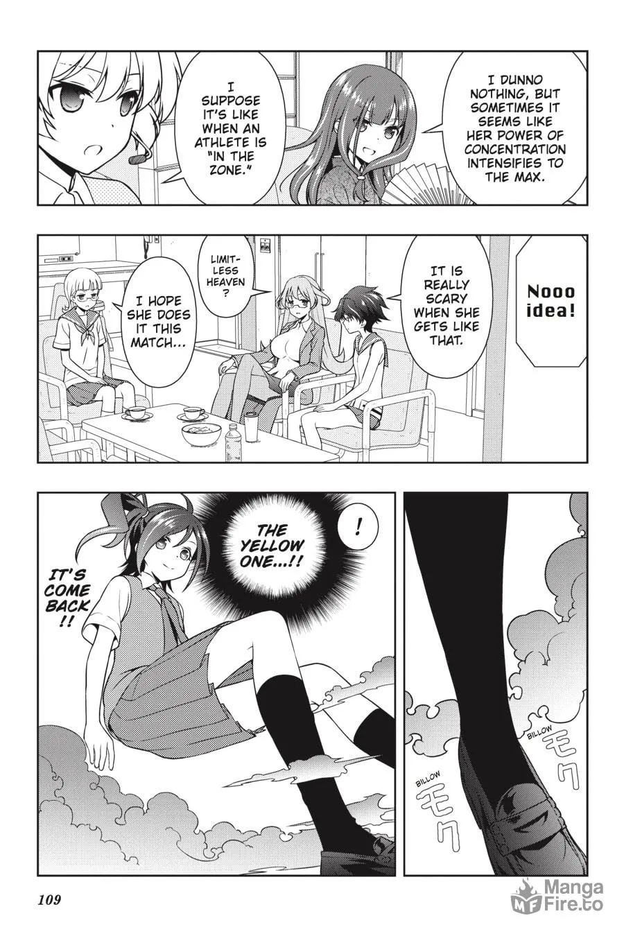 Saki Chapter 185 page 9 - 