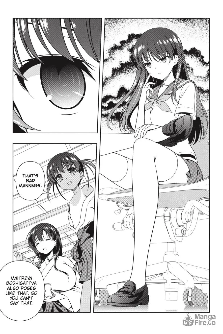 Saki Chapter 186 page 12 - 