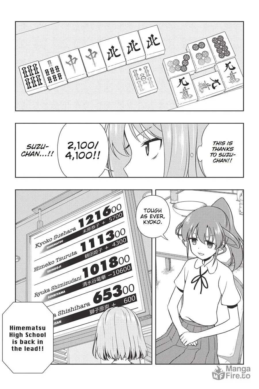 Saki Chapter 186 page 10 - 