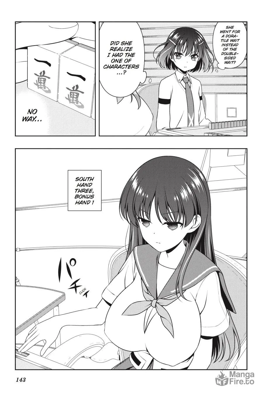 Saki Chapter 187 page 10 - 