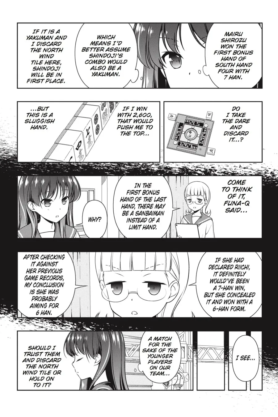 Saki Chapter 188 page 14 - 